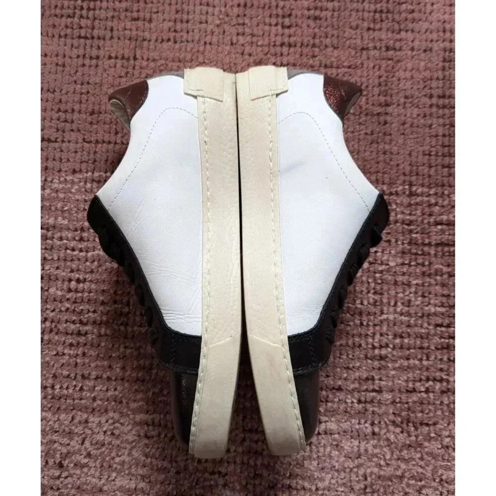 L'idea By Lori Leather Sneakers Size 38/7.5 - Picture 4 of 6